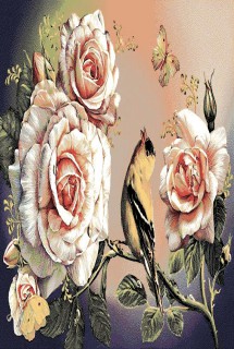 tableau rug-flower2